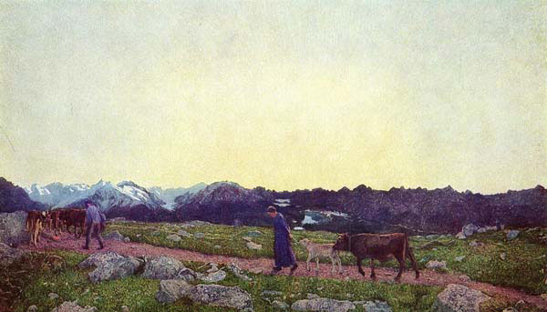 Alpine Triptych-Nature
